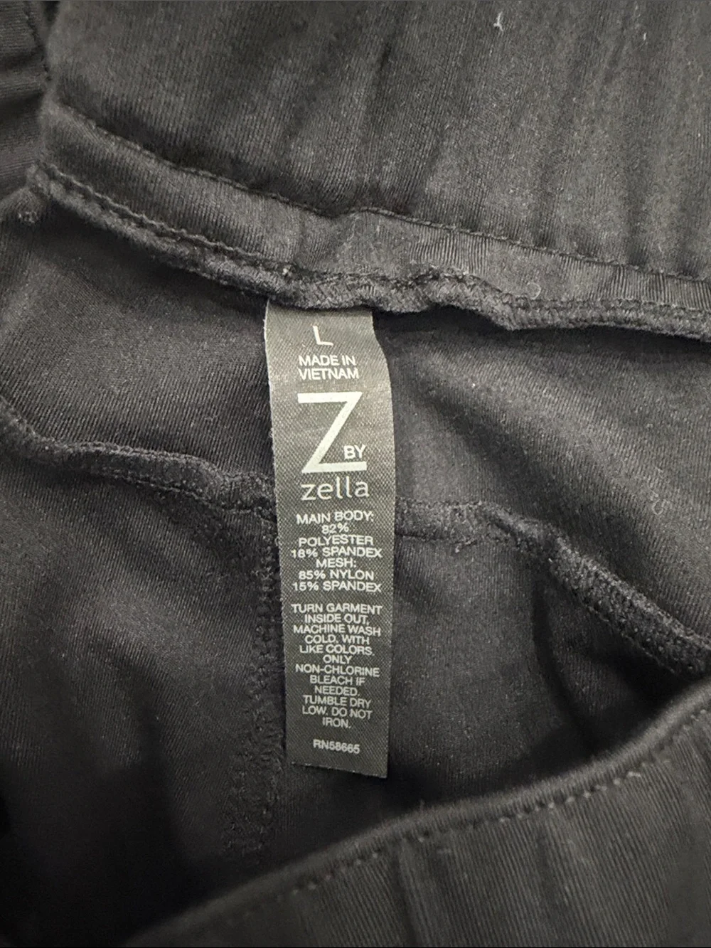 Zella Men's Black Athletic Elastic-Waist Shorts